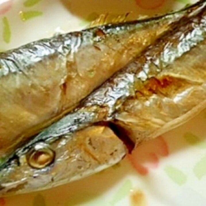 秋はやっぱり　　秋刀魚の塩焼き